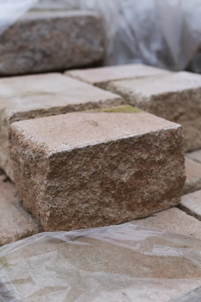 Vermont Mauer kompakt sandtsein 30x15x12cm Normalst.